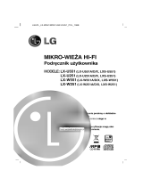 LG LX-U551 Instrukcja obsługi