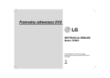 LG DP9821PM Instrukcja obsługi