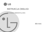 LG MS-194A Instrukcja obsługi