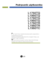 LG L1760TQ-BF Instrukcja obsługi