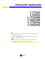 LG L1952H-SF Instrukcja obsługi