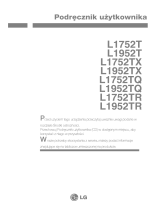 LG L1952T-SF Instrukcja obsługi