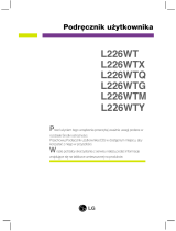 LG L226WTQ-PF Instrukcja obsługi