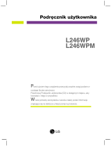 LG L246WP-BN Instrukcja obsługi