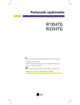 LG W2254TQ-PF Instrukcja obsługi