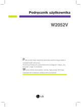 LG W2052V-PF Instrukcja obsługi