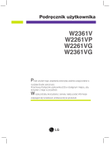LG W2261VP-PF Instrukcja obsługi