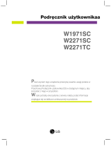 LG W2271TC-PF Instrukcja obsługi