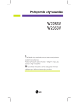 LG W2253V-PF Instrukcja obsługi