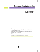 LG W2284F-PF Instrukcja obsługi