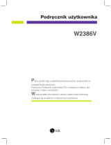 LG W2386V-PF Instrukcja obsługi