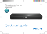 Philips HTL4110B/12 Skrócona instrukcja obsługi