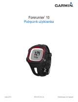 Garmin Forerunner 10 Instrukcja obsługi