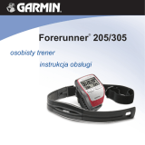 Garmin Forerunner 205 Instrukcja obsługi