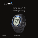 Garmin FR70 Instrukcja obsługi