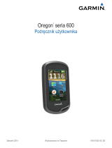 Garmin Oregon 600t,GPS,Topo Canada instrukcja