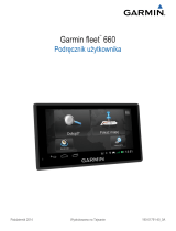 Garmin fleet660 Instrukcja obsługi