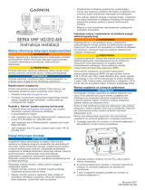 Garmin VHF 110/110i Marine Radio Instrukcja instalacji