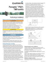 Garmin Sonarova sonda Panoptix PS21-TM Forward supevnenim na zadovou stenu Instrukcja instalacji