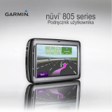 Garmin nuvi 885T Instrukcja obsługi