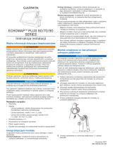 Garmin ECHOMAP™ Plus 63cv with Transducer Instrukcja instalacji