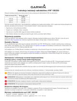 Garmin VHF 100/100i Marine Radio Instrukcja instalacji