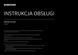 Samsung C32JG51FDU Instrukcja obsługi