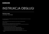 Samsung C32HG70QQU Instrukcja obsługi