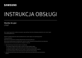 Samsung C24FG73FQU Instrukcja obsługi