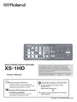 Roland XS-1HD Instrukcja obsługi