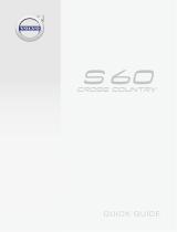 Volvo S60 Cross Country Skrócona instrukcja obsługi