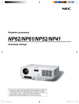 NEC NP61 Instrukcja obsługi