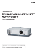 NEC M230X Instrukcja obsługi