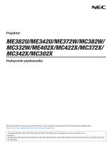 NEC MC332W Instrukcja obsługi