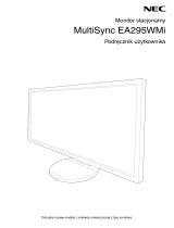 NEC MultiSync EA295WMi Instrukcja obsługi