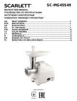 Scarlett sc-mg45s49 Instrukcja obsługi