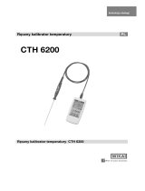 WIKA CTH6200 Instrukcja obsługi