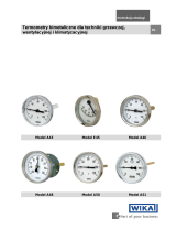 WIKA A43 tag:model:A46 tag:model:A48 tag:model:A50 tag:model:A51 Instrukcja obsługi