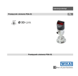 WIKA PSA-31 Instrukcja obsługi