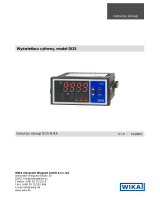 WIKA DI25 Instrukcja obsługi