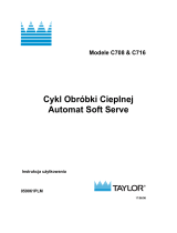 Taylor Model C708/C716 Instrukcja obsługi