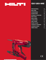 Hilti GX 120-ME Instrukcja obsługi