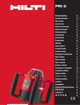 Hilti PRI 2 Instrukcja obsługi