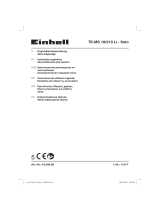 EINHELL TE-MS 18/210 Li-Solo Instrukcja obsługi