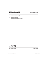 Einhell Expert Plus GE-CM 43 Li M Kit Instrukcja obsługi