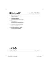 EINHELL GE-CM 36/47 HW Li (2x4,0Ah) Instrukcja obsługi