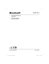 EINHELL TE-CR 18 Li-Solo Instrukcja obsługi