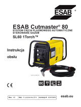 ESAB Cutmaster 80 Plasma Cutting System Instrukcja obsługi