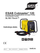 ESAB Cutmaster 120 Plasma Cutting System Instrukcja obsługi