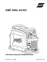 ESAB EMP 205ic AC/DC Instrukcja obsługi